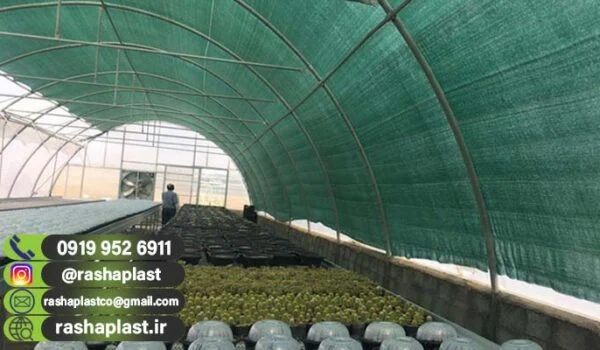 تولید کننده توری سایبان گلخانه + بهترین برند شید گلخانه